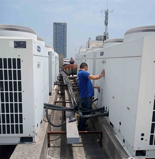 醴陵中央空调制热和不制冷系统维修方法